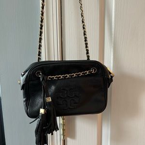 Tory Burch Thea Black Crossbody Bag